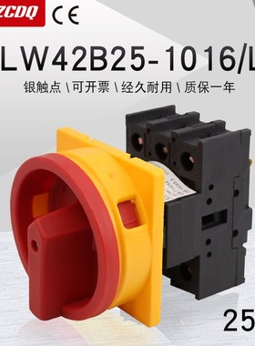 凸轮负荷断路通断开关LW42B-25A主控电源切断LW42B25-1016/LF101