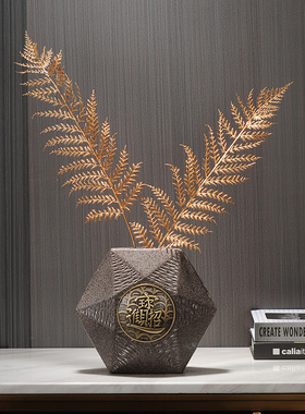 新中式书架博古架客厅玄关装饰酒柜摆件家居饰品电视柜摆设工艺品