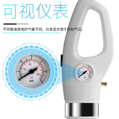 捅马桶疏通器高压一炮通厕所地y摊机器下水道管道疏通器机地漏工