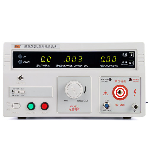Rek美瑞克RK2670AM数显耐压测试仪耐压仪高压仪RF2672AM高压机5KV