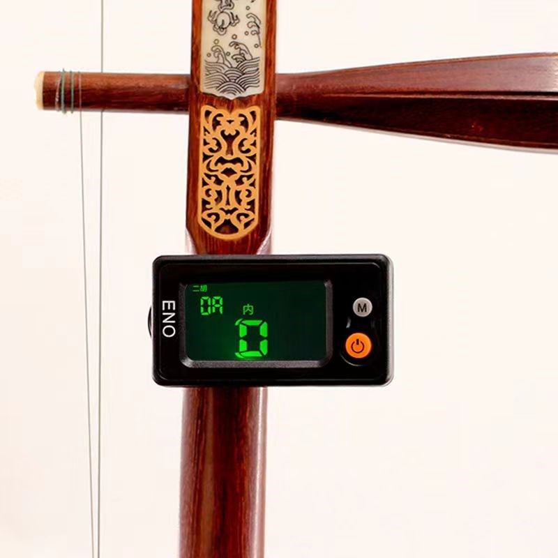 正品板胡b/高胡/京胡调音器马头琴中胡椰胡通用型电子校音器定音