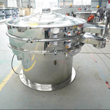 1钢MYJ000型三元锈振动筛 石墨粉筛次分机旋振筛 不圆形筛分机