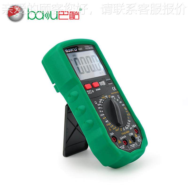 B-8电90B数字万万用表小型家用A高精度能表电BA-890B工维修容表防