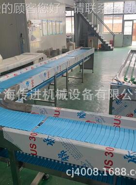 非标餐厅食堂圆送带式餐盘回收清洗输线 收LAD输餐具纳清洗送机