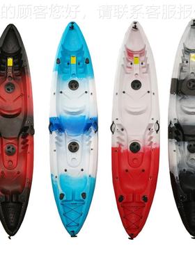 .人8米17491长三塑料皮划艇艇3家庭平台舟