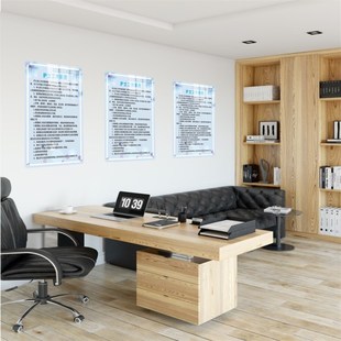 口腔医院牙科诊所消毒管理规章制度牌高档亚克力医生护士工作制度