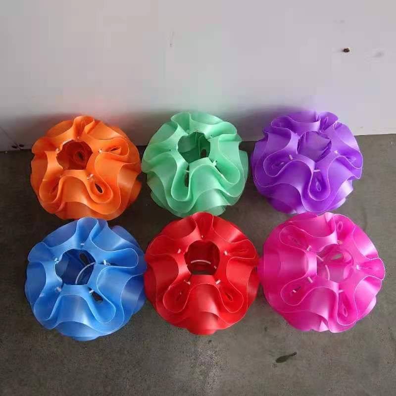 波浪球灯 塑料球成品灯罩包邮DIY吸顶餐吊玄关楼梯间灯饰灯具配件