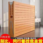 竹床可折叠楠竹板床1.2米双人成人单人床午休午睡凉竹子小床家用.