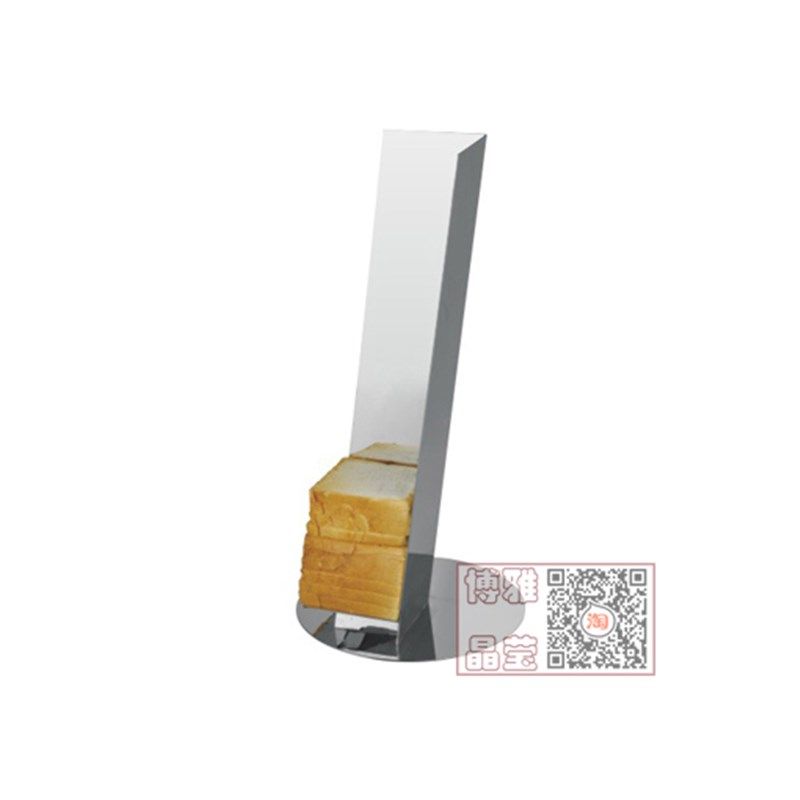 冷餐会不锈钢酒店自助餐点心架子西餐展示台面方形切片吐司面包架