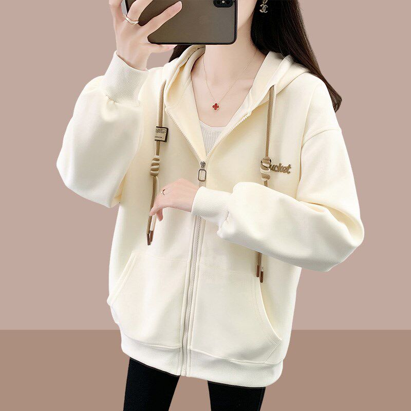 女士短外套2025春秋季新款爆款宽松大码棒球服卫衣开衫中长款上衣