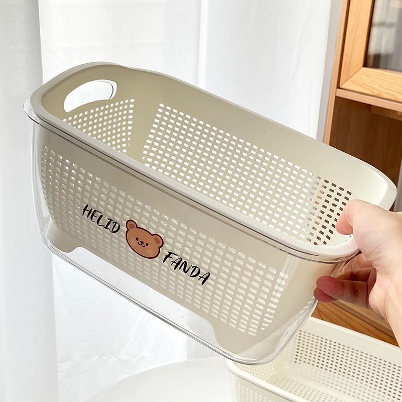 家用双层沥水篮厨房多功能淘菜盆加厚洗菜篮洗水果蔬菜篮子食品级,家装主材,沥水篮,淘宝优惠券,粉丝福利购,淘宝优惠卷