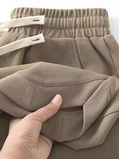 宽松直筒百搭阔腿五分裤 胖MM特大码 女夏季 复古休闲短裤 300斤美式