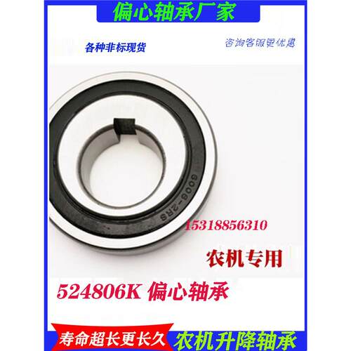 偏心度45非标轴承524806K