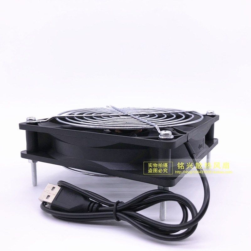 Netgear 网件R7000 无线路由器专用散热风扇5V USB12厘米风扇包邮