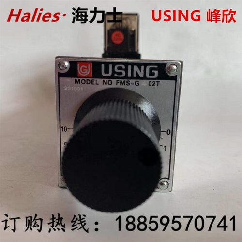 台湾峰欣USING电磁调速阀 FMS-G4-02T FMS-G2-02T 02A 02B 02P G6