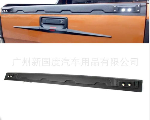 2016RANGER尾门饰条T6T7后拉手护板LED尾门饰条倒车刹车灯