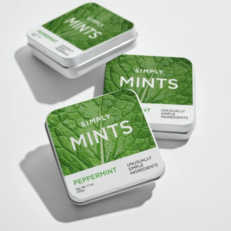 Simply Mints-清新口气生姜肉桂抹茶枫叶茴香留兰香薄荷糖 30g/盒
