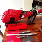 小何赛Joselito伊比利亚火腿黑猪后腿风干生吃切片火腿橡果黑猪