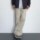 HMN 男 宽松简约百搭宽松牛仔裤 Studio日系覆古水洗休闲直筒裤 美式