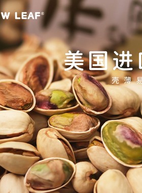 NewLeaf开 心果原味无添加无漂白大颗粒220g儿童零食坚果当季新货