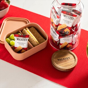 英国Walkers沃尔克斯牛油手指条24袋960克独立包装黄油曲奇小饼干