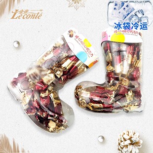 金帝美滋滋榛仁脆心靴子夹心巧克力礼盒节日送女友生日礼物儿童