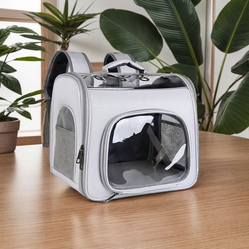 新型折叠式大容量肩扛式太空舱,猫咪外出养宠物时可携带透气背包