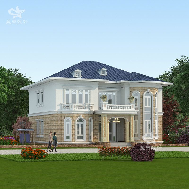农村自建房二层别墅设计施工图纸网红美式欧式小洋楼豪华别墅复式,商务/设计服务,样图/效果图销售,淘宝优惠券,粉丝福利购,淘宝优惠卷