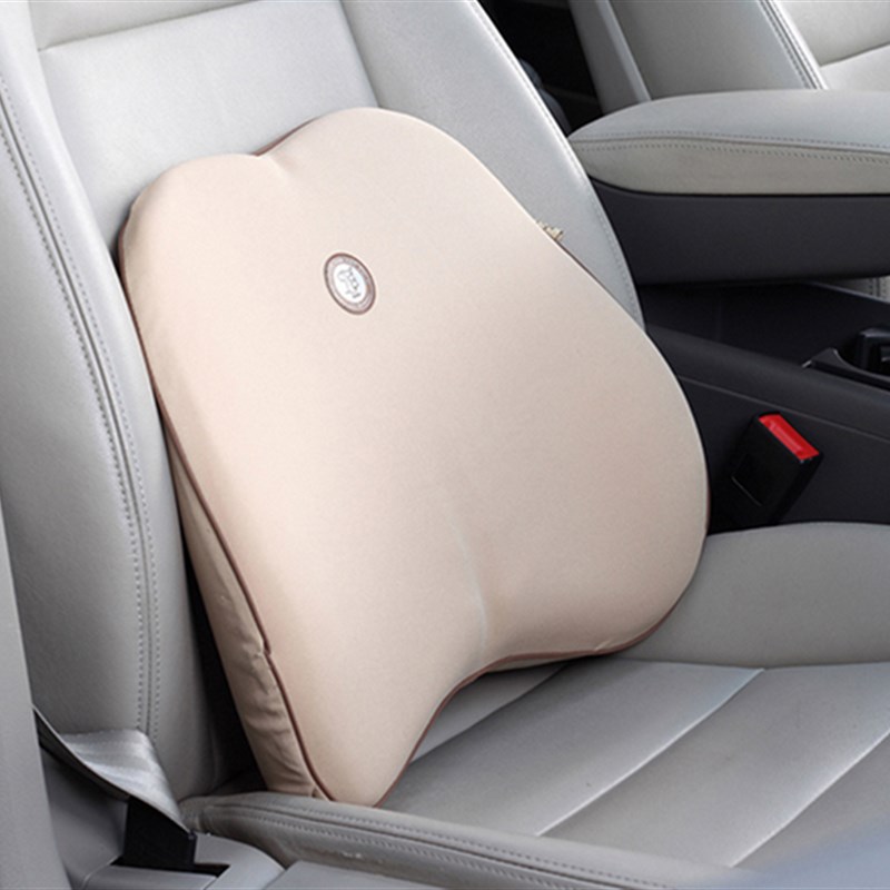 GiGi汽车薄款靠垫腰靠记忆棉车用腰靠垫护腰枕车家办公室多用舒适