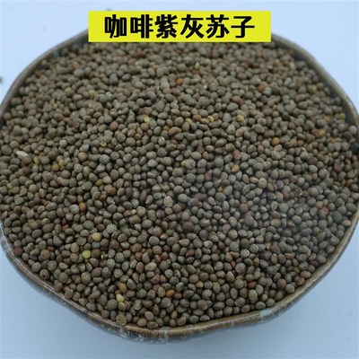 苏子鸟粮紫苏子鸟食咖啡苏子灰苏子黄雀粮苏籽油料