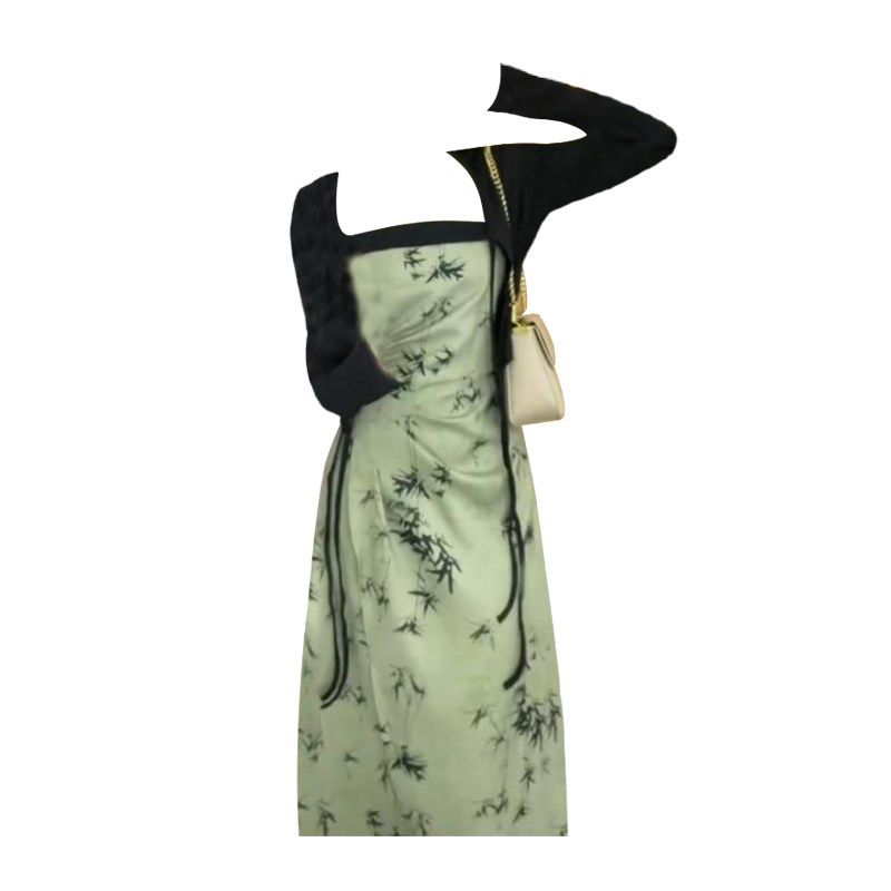 大码胖妹妹新中式国风女夏季2024新款开衫外套吊带连衣裙女两件套,女装/女士精品,时尚套装,淘宝优惠券,粉丝福利购,淘宝优惠卷