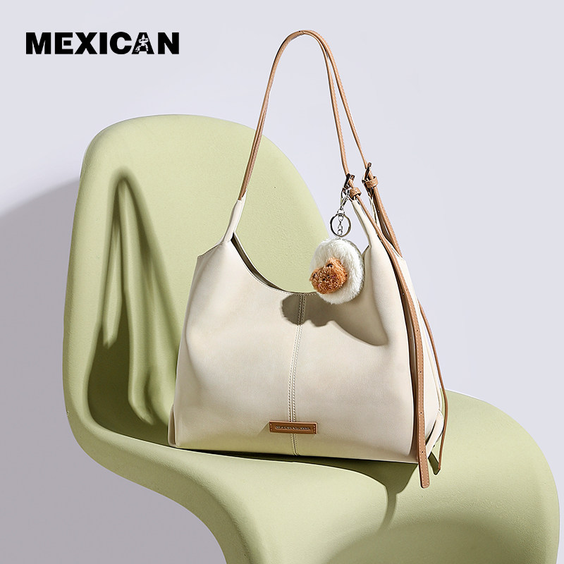 稻草人上班通勤托特包时尚大容量单肩包包女2025新款小众高级女包