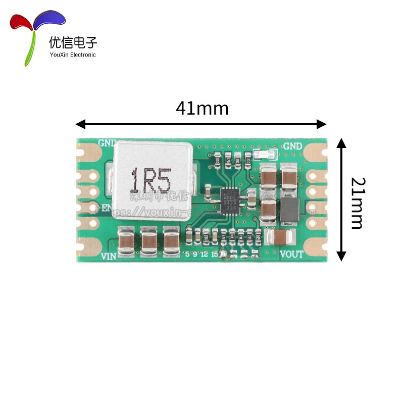 MP3429升压电源模块 低纹波 21A峰值输入电流 锂电池升压 5V/12V