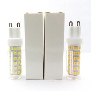 9W陶瓷G9E11E12E14E17BA15D高亮led多接口220V110V可调光小灯泡