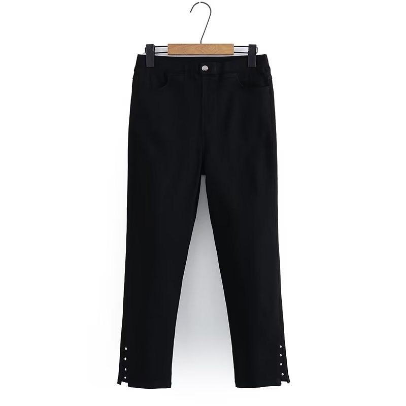 胖妹妹裤子梨型身材粗腿屁股大烟管裤女胖mm显瘦高级感直筒裤潮,女装/女士精品,大码裤装,淘宝优惠券,粉丝福利购,淘宝优惠卷