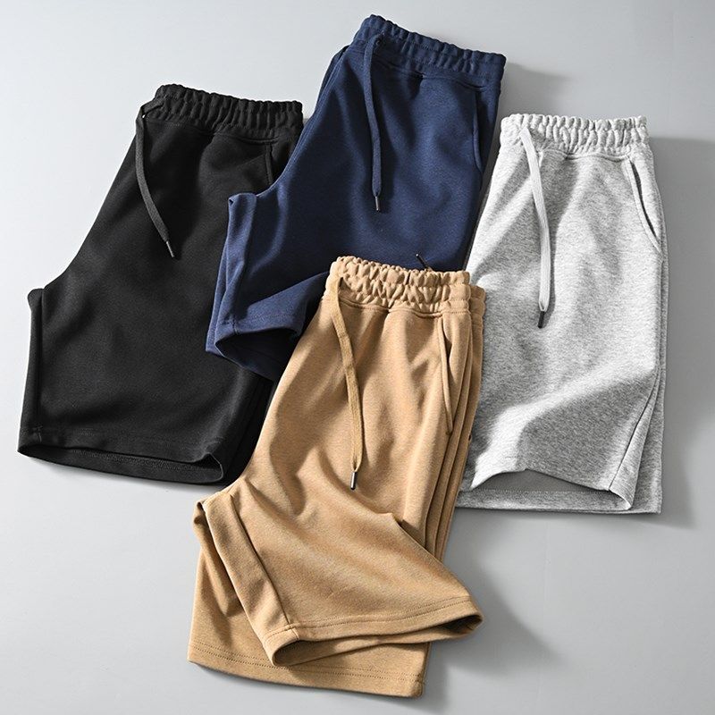 男装!2024夏季新款男士基础百搭运动短裤抽绳时尚休闲五分裤中裤,男装,短裤,淘宝优惠券,粉丝福利购,淘宝优惠卷