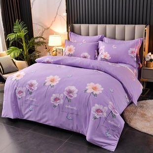 全棉加厚磨毛被套单件斜纹纯棉160x210被罩宿舍单双人180x200x230