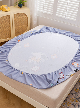 加厚全棉床笠纯棉单件床罩1.35米儿童150190榻榻米防滑保护套