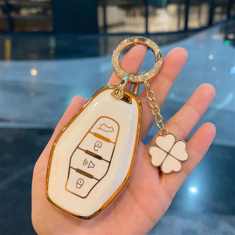 适用于捷途2024款X70钥匙套19新23新X90山海L9智能专用包扣壳男女