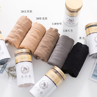 微透丝滑高腰收腹连裤 肤色钢丝袜防勾丝打底袜 袜女外穿春秋冬薄款