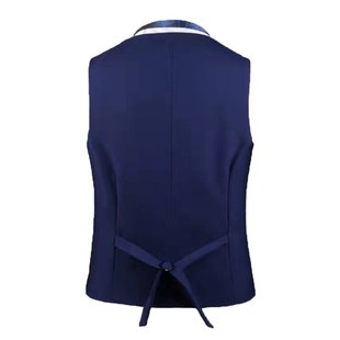 红旗男士 销售修身 西服深蓝色套装 工装 工作服女马甲 4S店男西装 新款