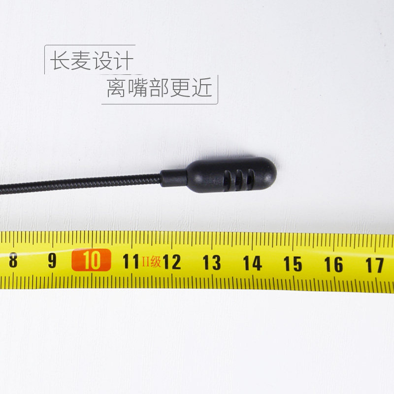 长麦通话电话耳机挂耳式 有线语音降噪手机电脑通用单耳话务耳麦