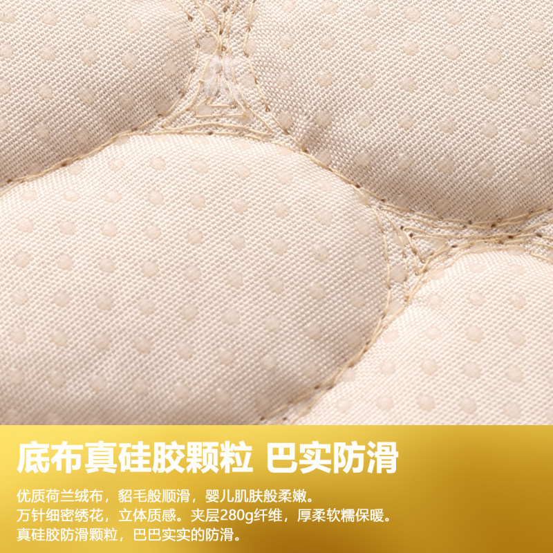 冬季毛绒单人沙发垫正方形办公室防滑椅子坐垫单个垫子椅垫凳子垫