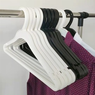 厂加厚一次性塑料衣架干洗店晾衣架裤 宾馆酒店服装 架售卖