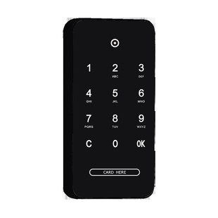 台球球杆柜锁刷卡触摸密码锁员工A柜感应锁更衣柜桑拿锁健身物柜