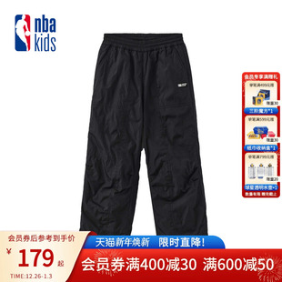冬季 儿童舒适直筒裤 新款 长裤 K244PT110P 男女童休闲裤 nbakids童装