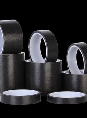 3J黑色铁氟龙特氟龙胶带 耐高温胶带 耐热300度防火防烫绝缘胶带