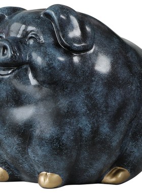 简约北欧可爱奶牛存钱罐摆件客厅玄关儿童房零钱储蓄罐装饰品摆设