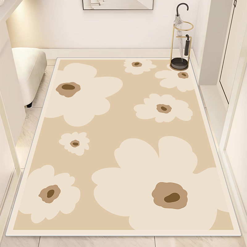 进门地垫入户门垫厨房家用脚垫耐脏防滑易清洗可裁剪卧室客厅地毯