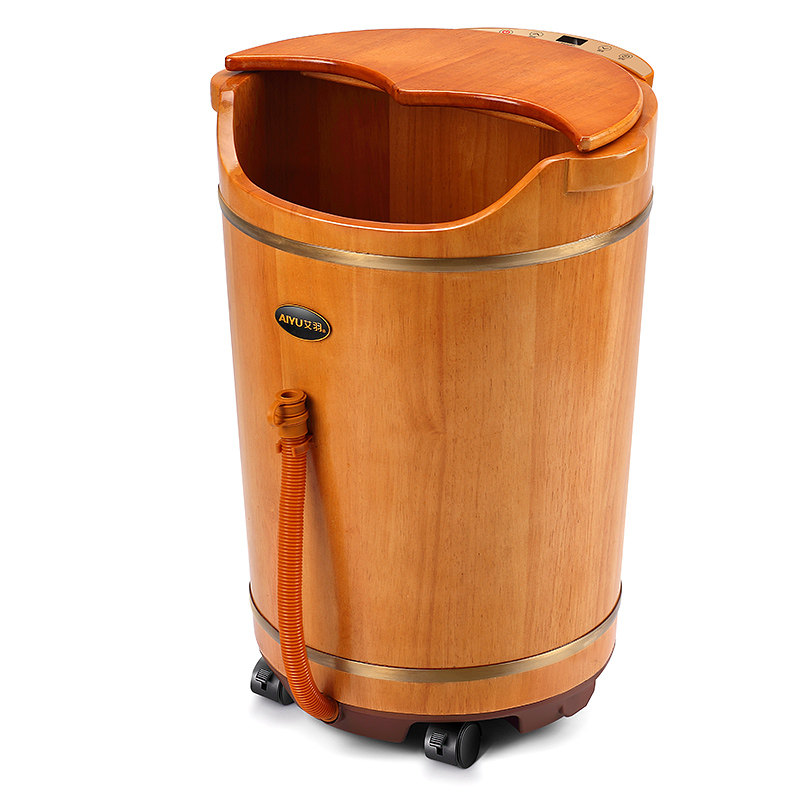 艾羽泡脚桶全自动加热恒温足浴盆电动泡脚盆按摩家用养生高深木桶,个人护理/保健/按摩器材,足浴器,淘宝优惠券,粉丝福利购,淘宝优惠卷